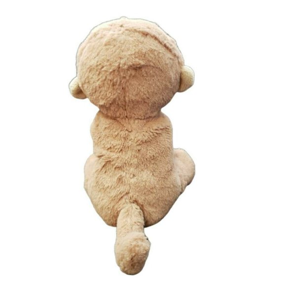 Carter's Child of Mine Baby Monkey Plush 8" Rattle Stuffed Animal Toy - Picture 4 of 5